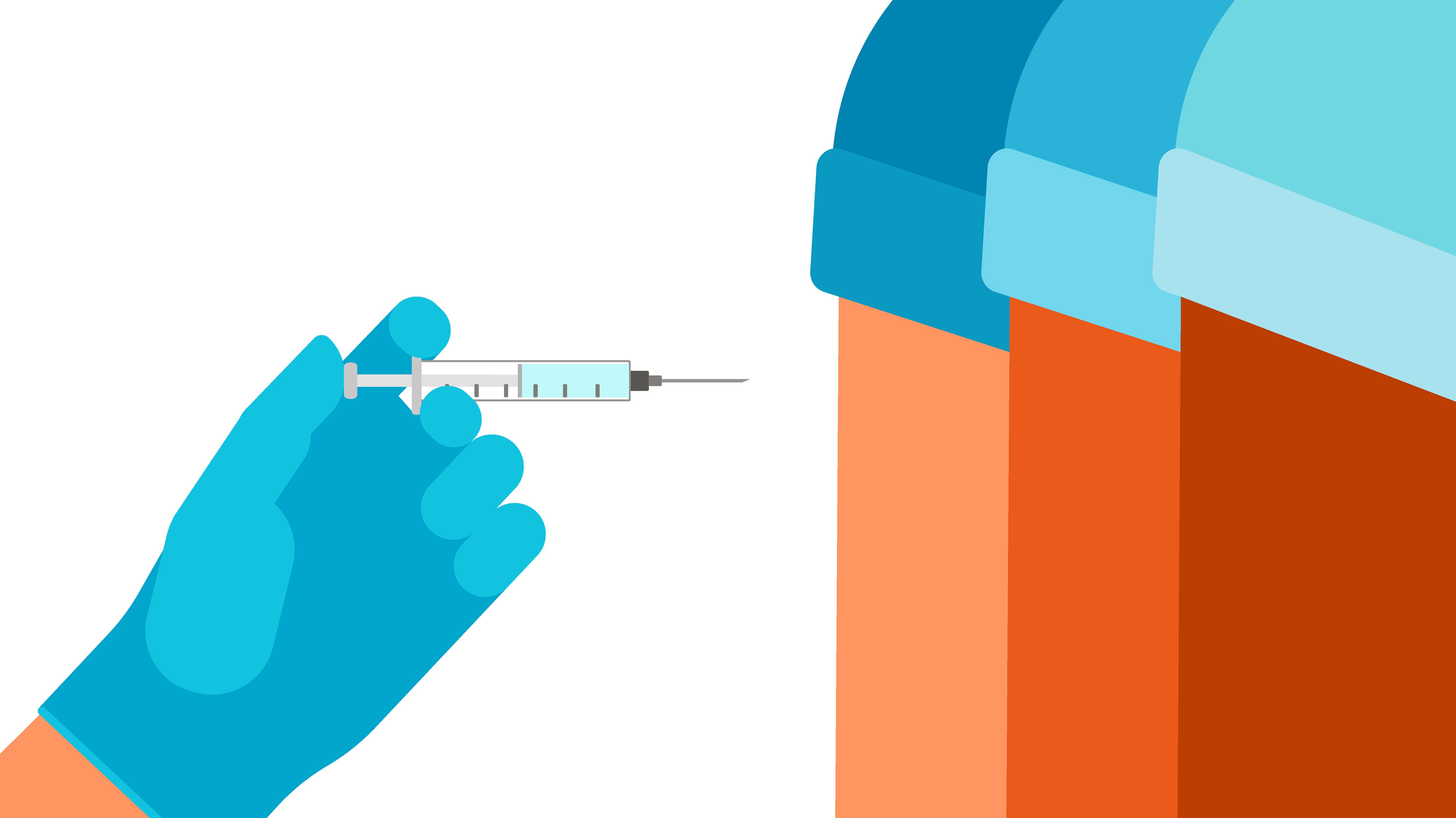 vaccine diversity flu covid shot needle
